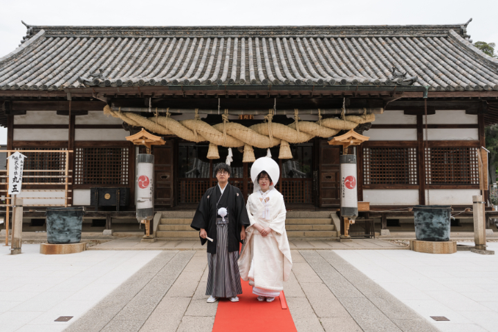阿智神社でのご結婚式